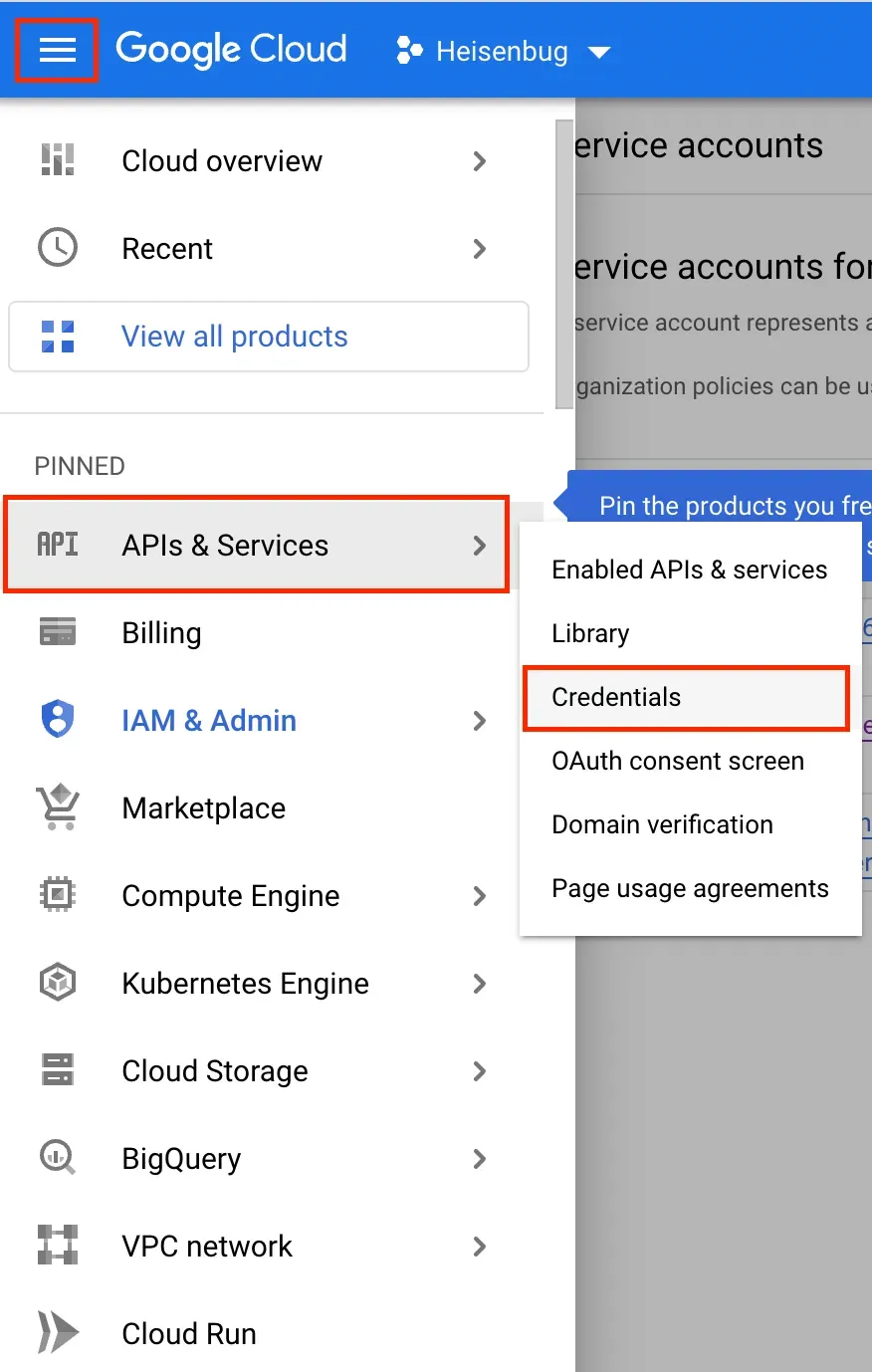 Service Account