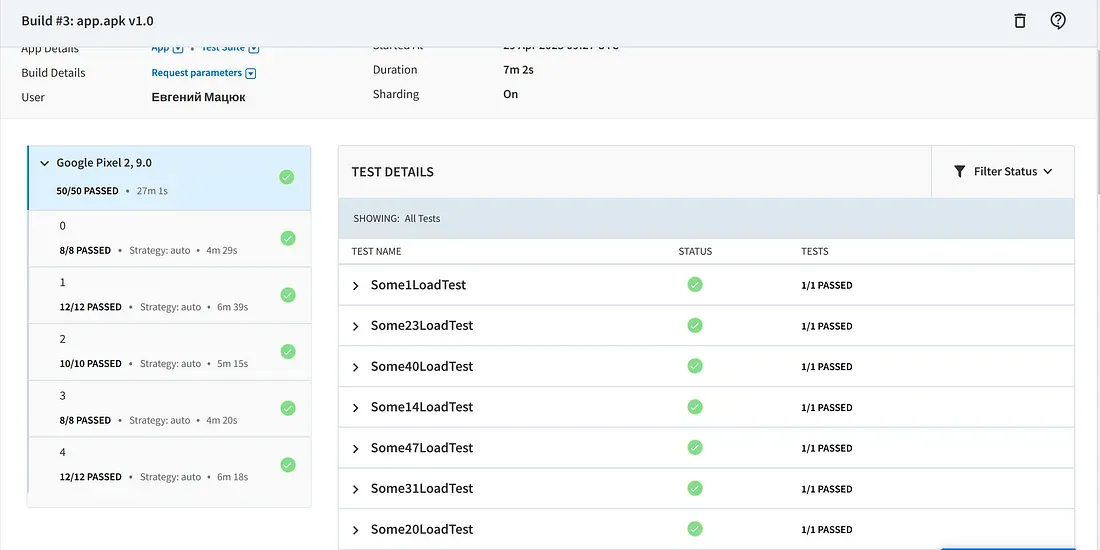 BrowserStack Reports