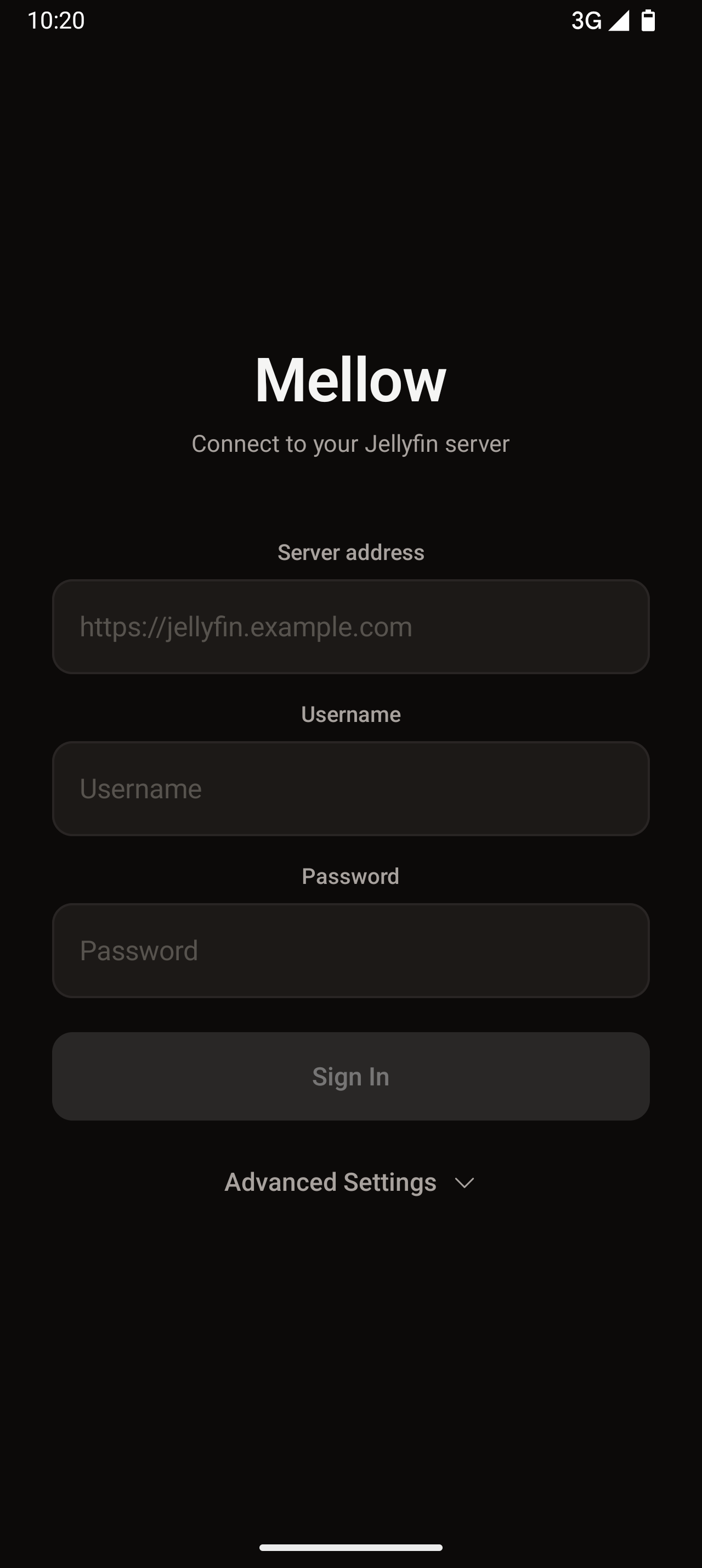 Mellow login — Compose TextFields that ignore ADB key events